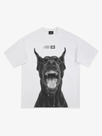 Snarling Doberman Graphic T-Shirt