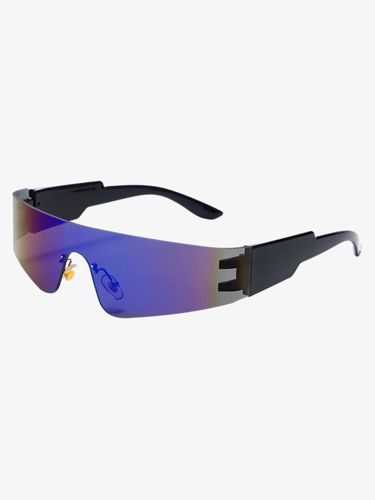Retro Street Punk Integrated Sports Sunglasses
