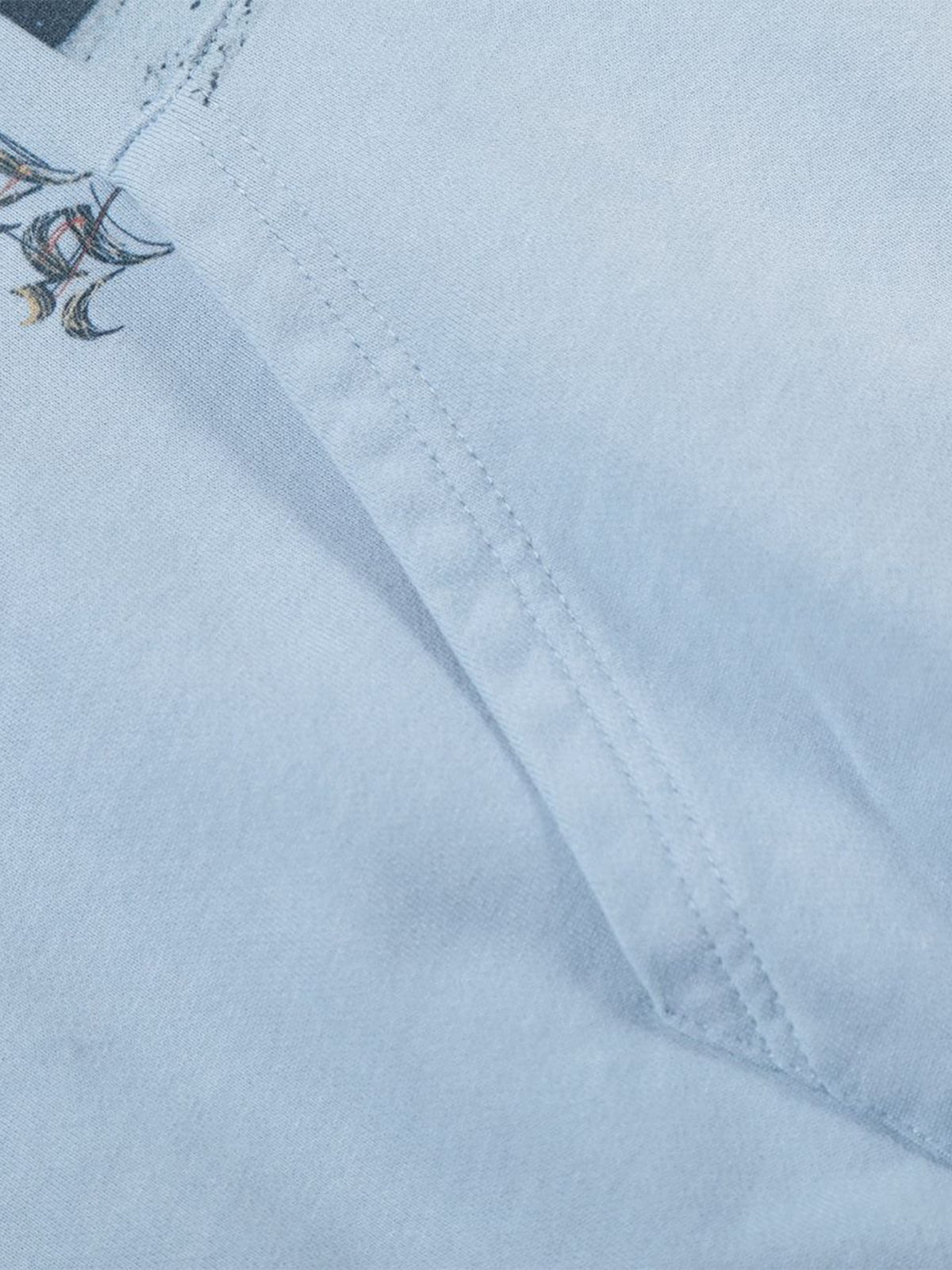 Distressed Graphic Print Zip Up Hoodie