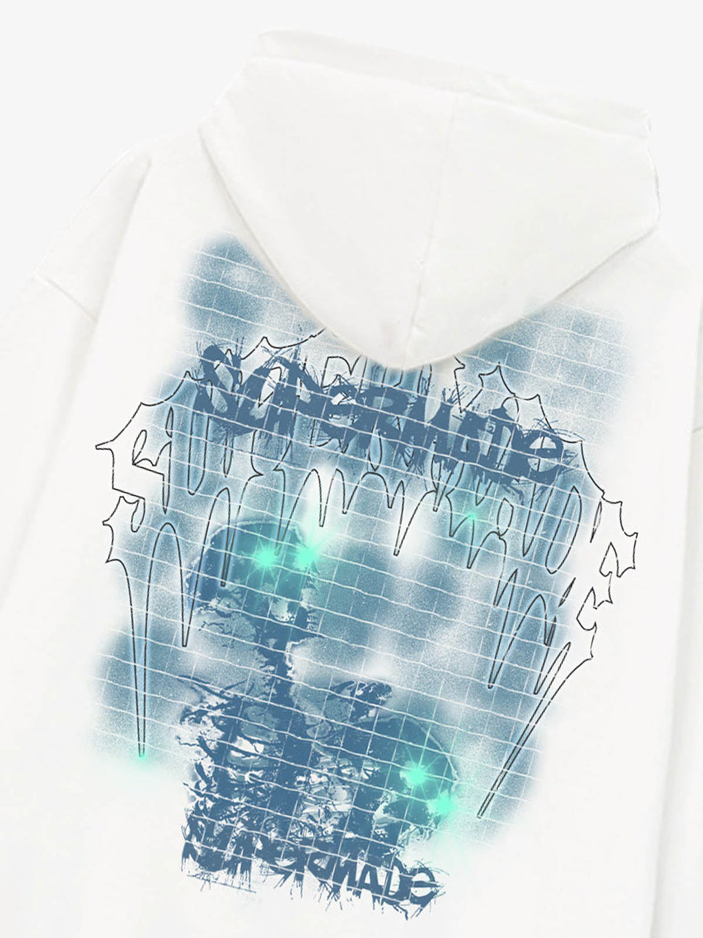 Gothic Skull Graphic Hoodie