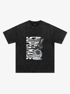 High Heel Soccer Ball Graphic T-Shirt