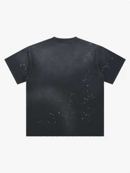 Washed One Ball One World Soccer Graphic T-Shirt