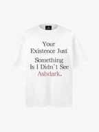 Washed Text Graphic T-Shirt