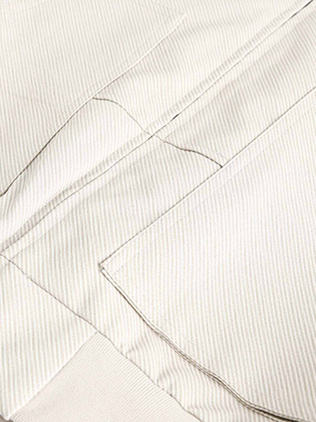 Pleated Back Sleeve Zip Up Jacket