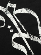 Cross Graphic Stripe Raglan Long Sleeve T-Shirt