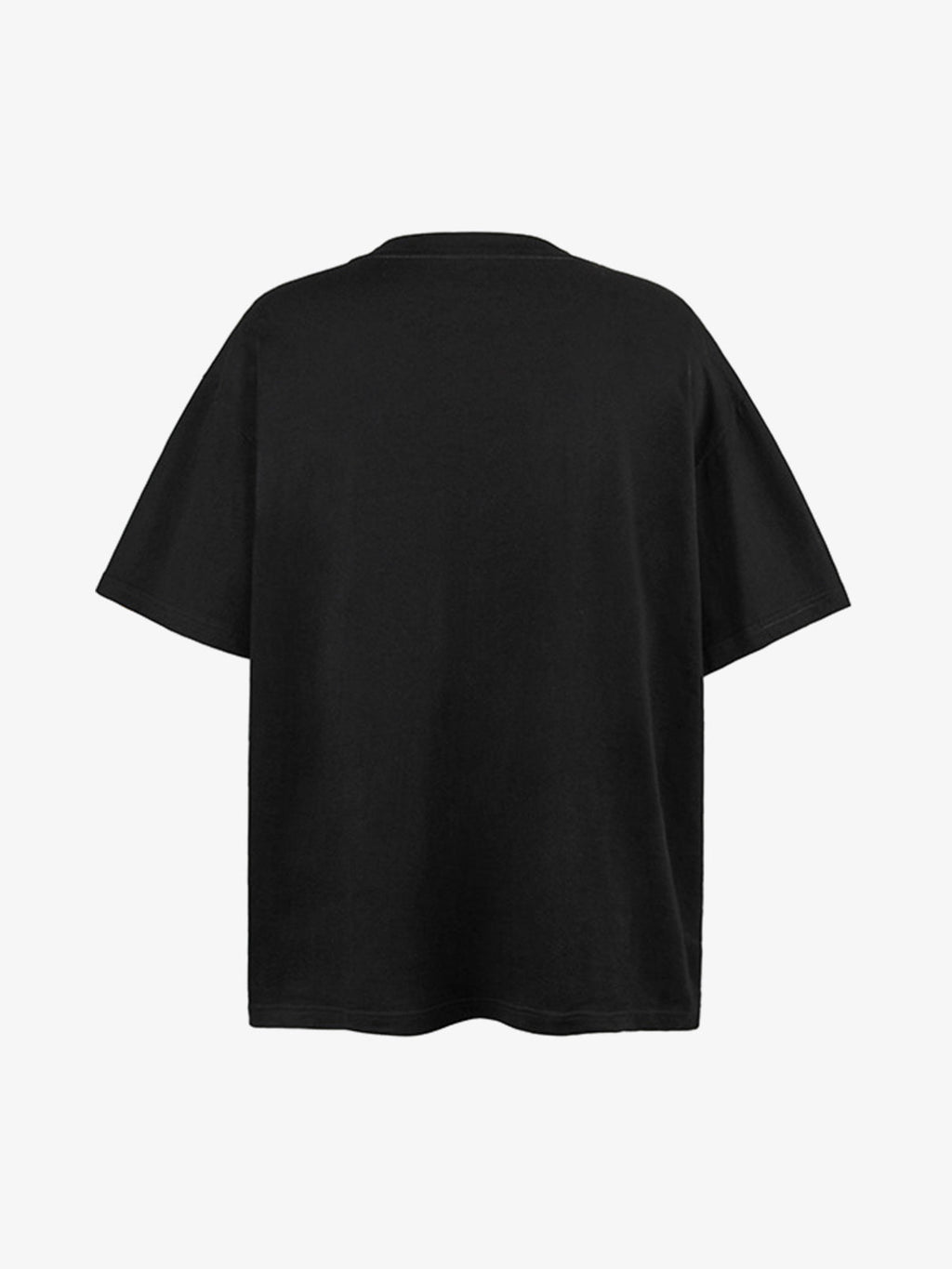 Abstract Moai Graphic T-Shirt