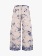 Vintage Ombré Acid Wash Wide-Leg Jeans