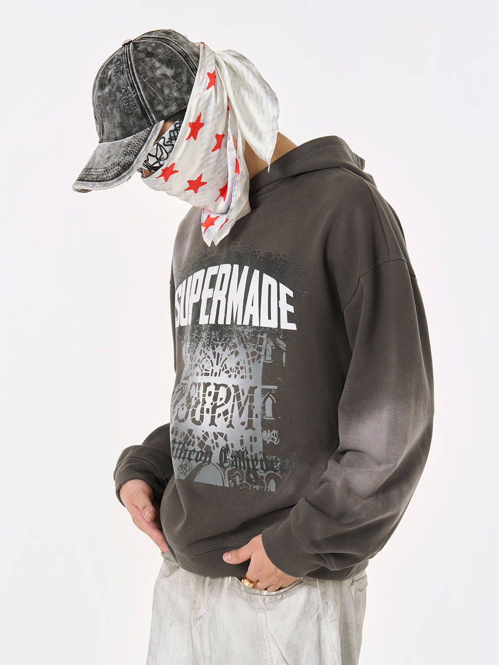 SUPM Dark Ombre Cathedral Hoodie