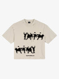 Vintage Soccer Motion Graphic T-Shirt