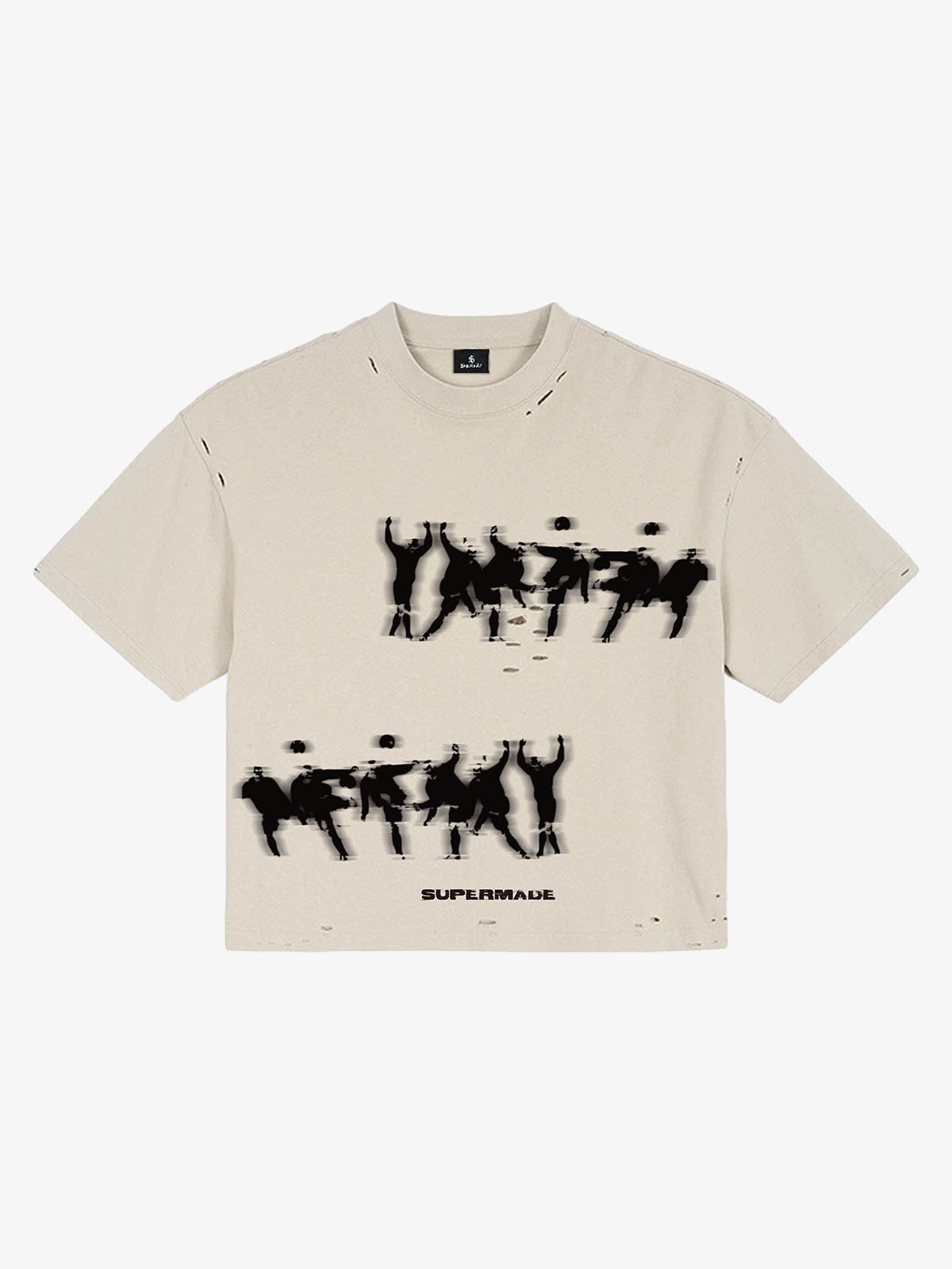 Vintage Soccer Motion Graphic T-Shirt