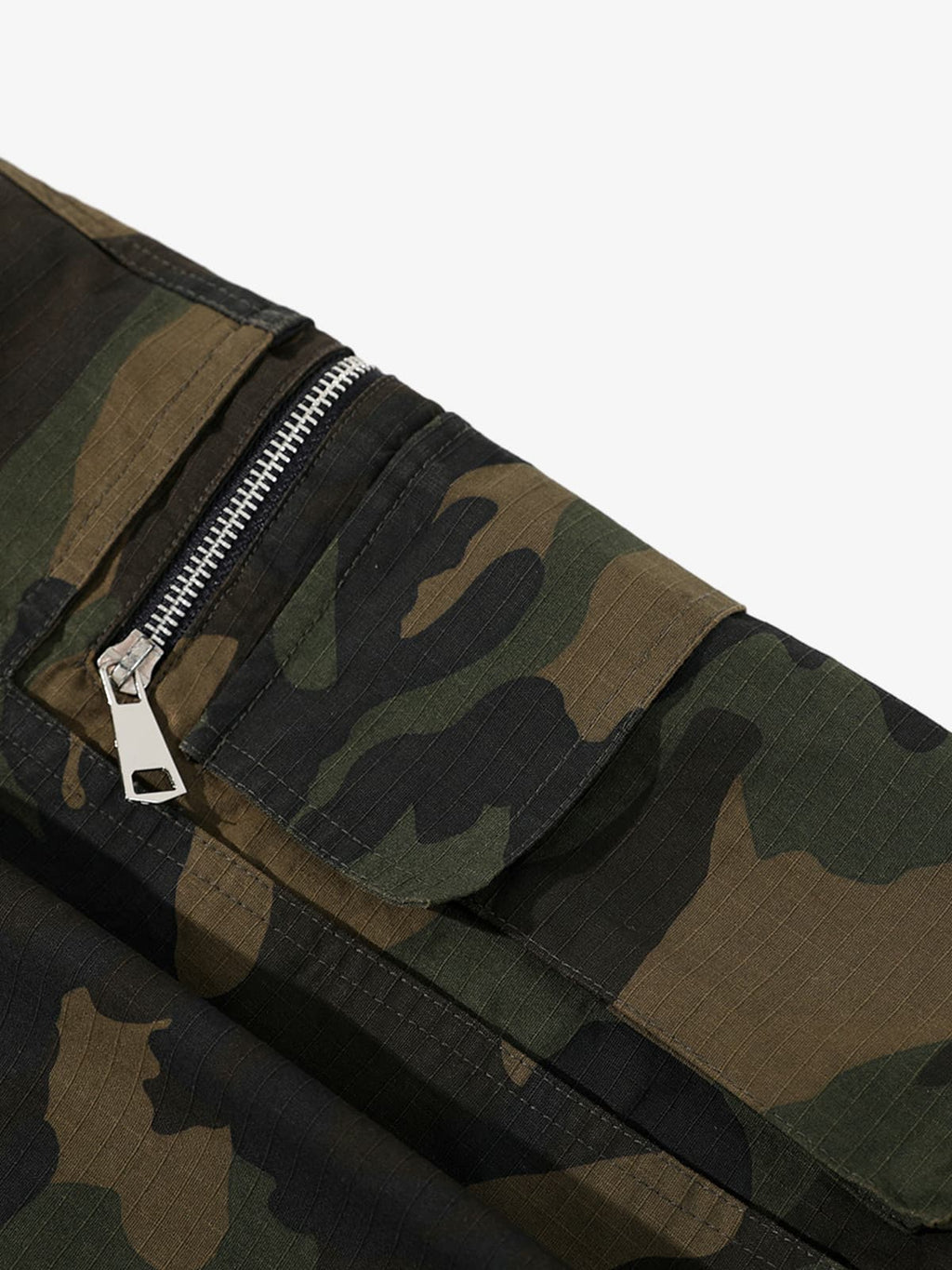 Vintage Multi-Pocket Functional Camo Cargo Pants