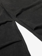 Street Washed Mottled Rivet Letter Print Baggy Sweatpants