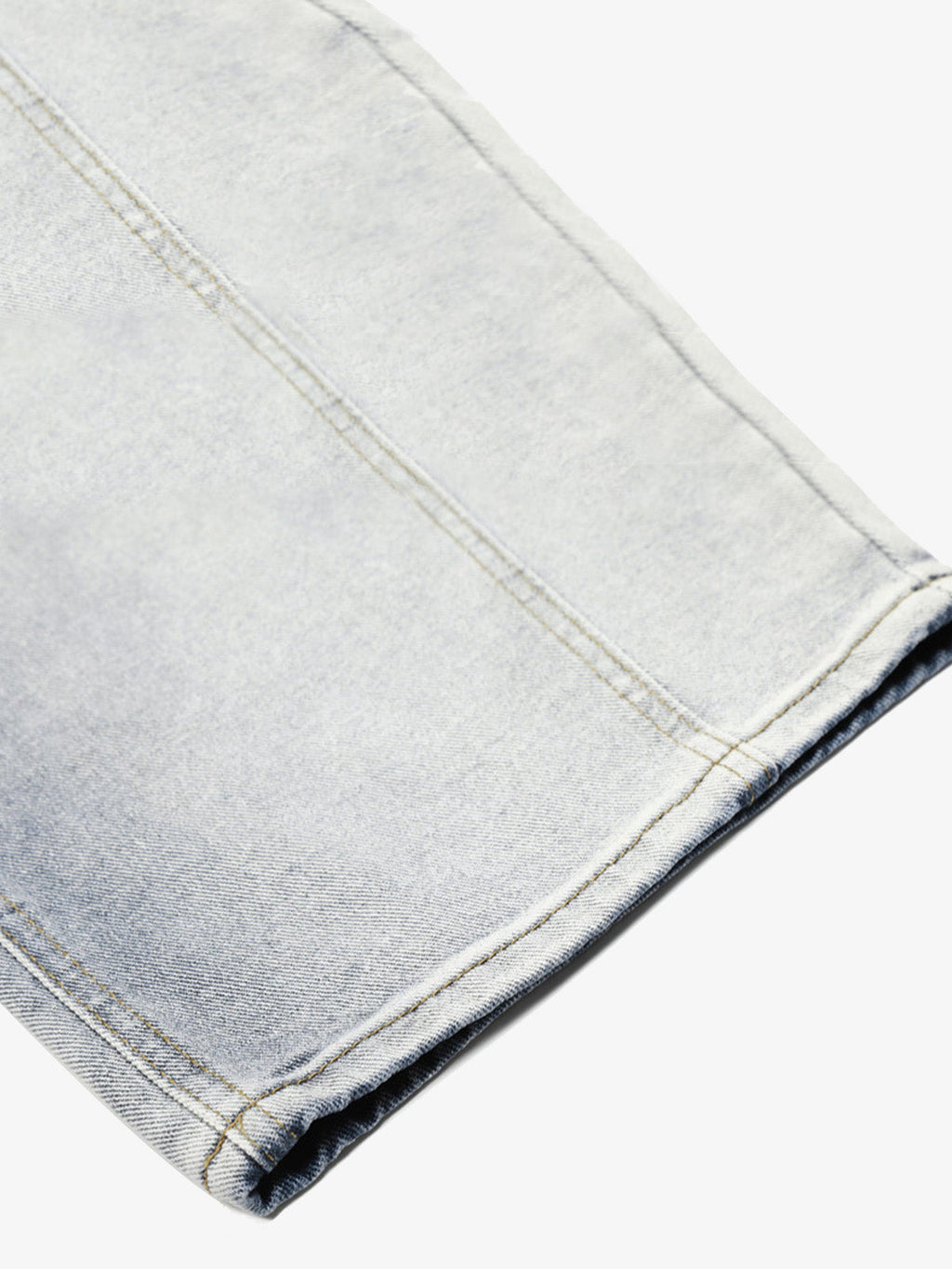 Washed Scorpion Graphic Curved Panel Pants - 2615