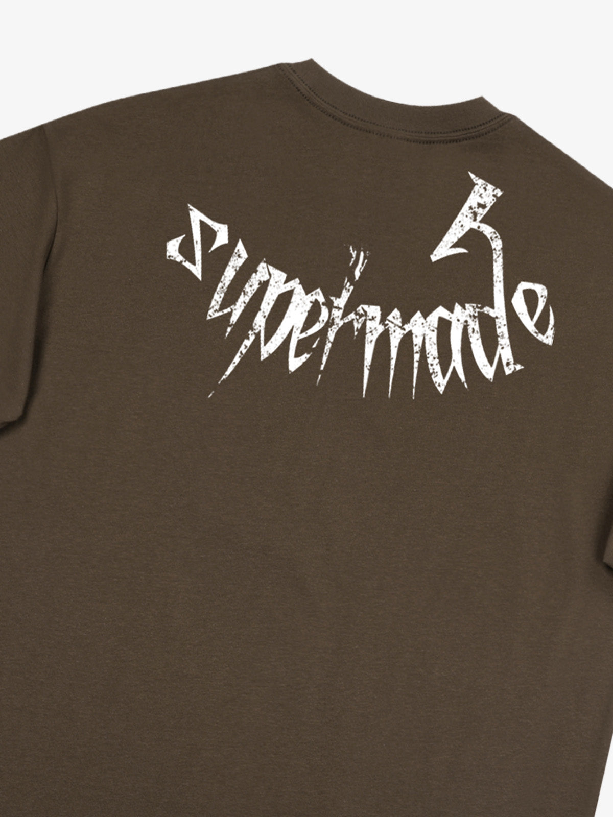 Gothic Skull Distressed Letter T-Shirt