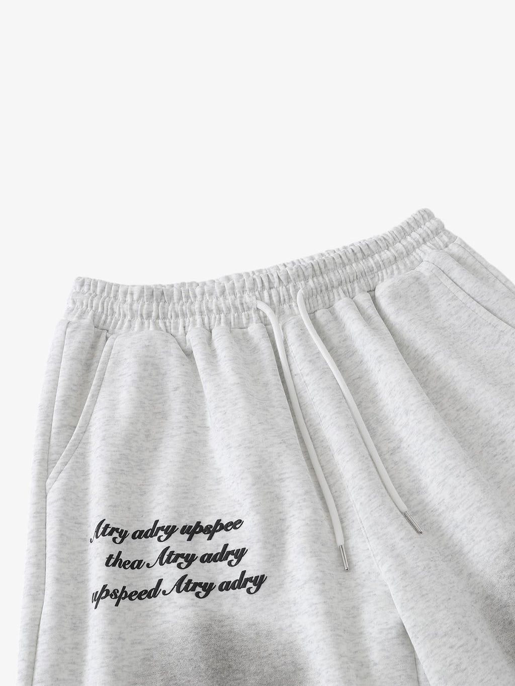 Spray Paint Star Print Distressed Sweatpants