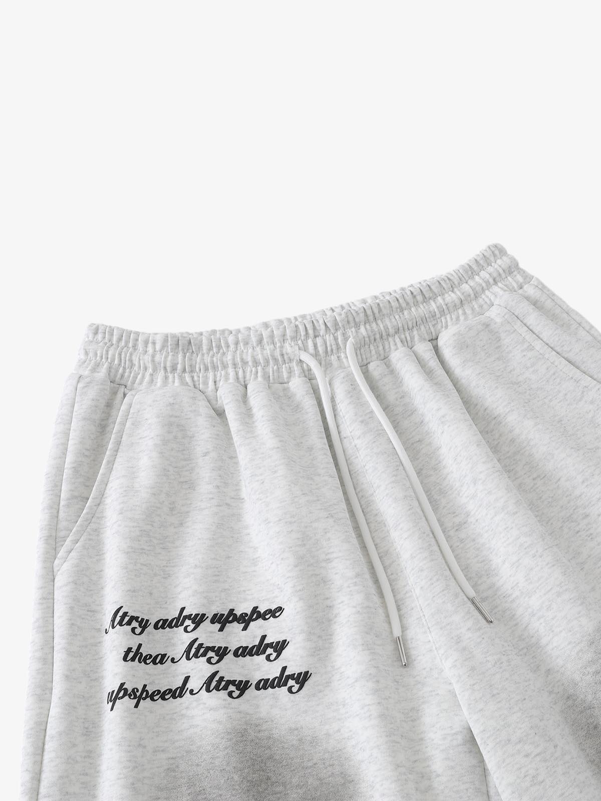 Spray Paint Star Print Distressed Sweatpants