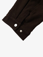 Street Punk Oblique Zipper Lambswool Collar Quilted Jacket
