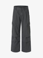 Streetwear Utility Multi-Pocket Straight-Leg Pants