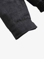 Fur Collar Moto-Style Zip Up Bomber Jacket