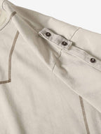 Vintage-Inspired Ombré Wash Henley Detail T-Shirt