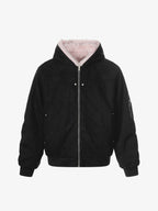 Street Fur Reversible Hooded Jacket - 2493