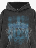 Gothic Skull Graphic Hoodie