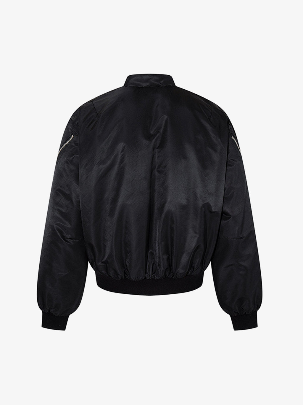 Minimalist Zip Bomber Jacket