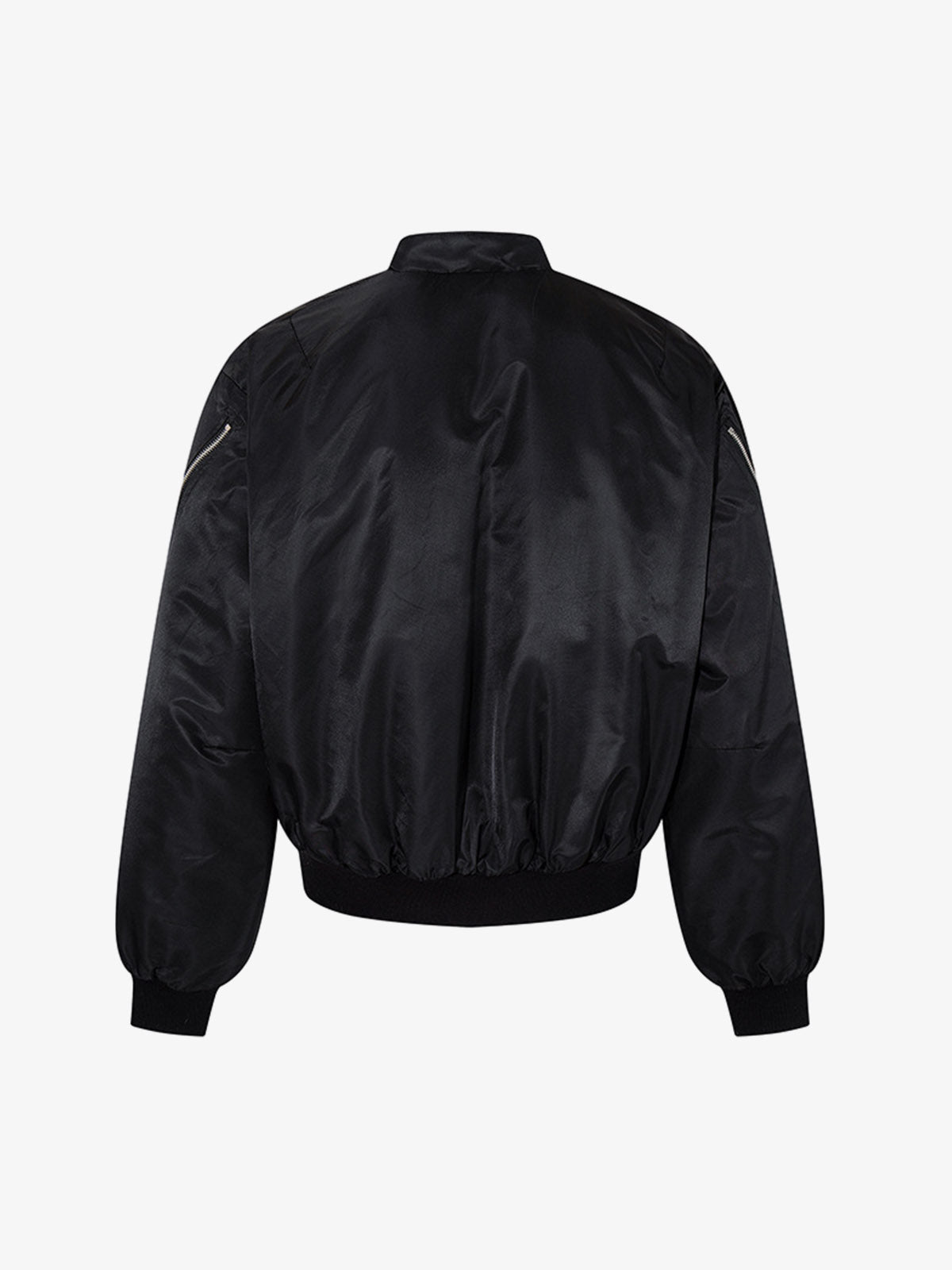 Minimalist Zip Bomber Jacket