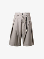 Vintage Deconstructed Pleated Shorts - 2580