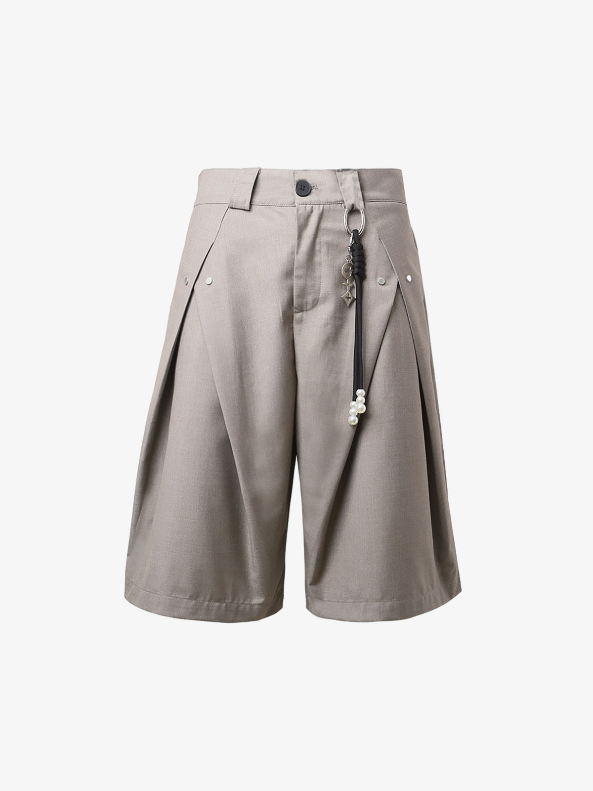 Vintage Deconstructed Pleated Shorts - 2580