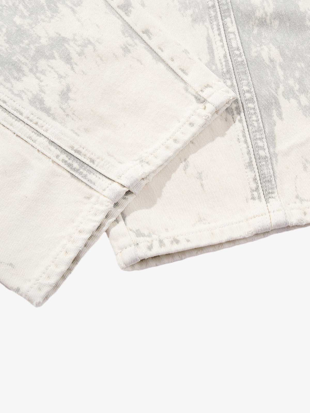 Paint Effect Denim Jeans