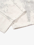 Paint Effect Denim Jeans