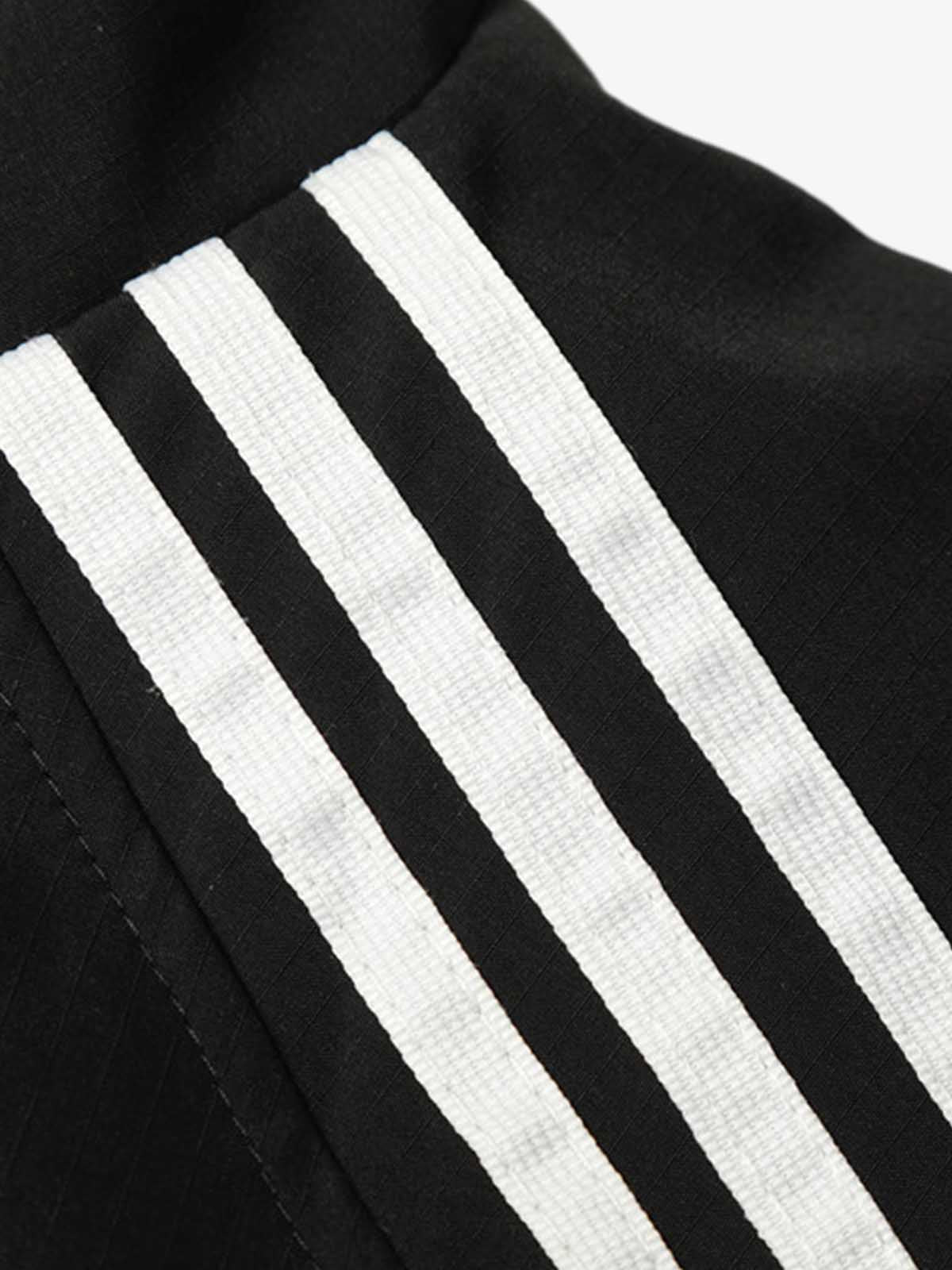 Striped Zip-Up Track Jacket and Wide-Leg Track Pants Set