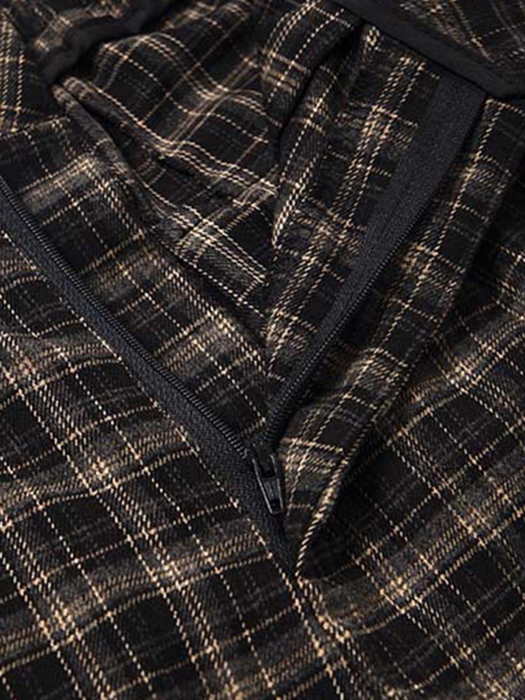 Plaid Cargo Pocket Jorts