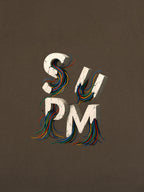 SPMD Letter Cable Graphic T-Shirt