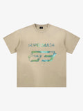 Vintage Washed Number 63 Graphic T-Shirt