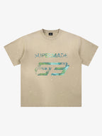 Vintage Washed Number 63 Graphic T-Shirt