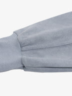 Vintage Suede Letter Embroidered Cropped Zip Up Hoodie