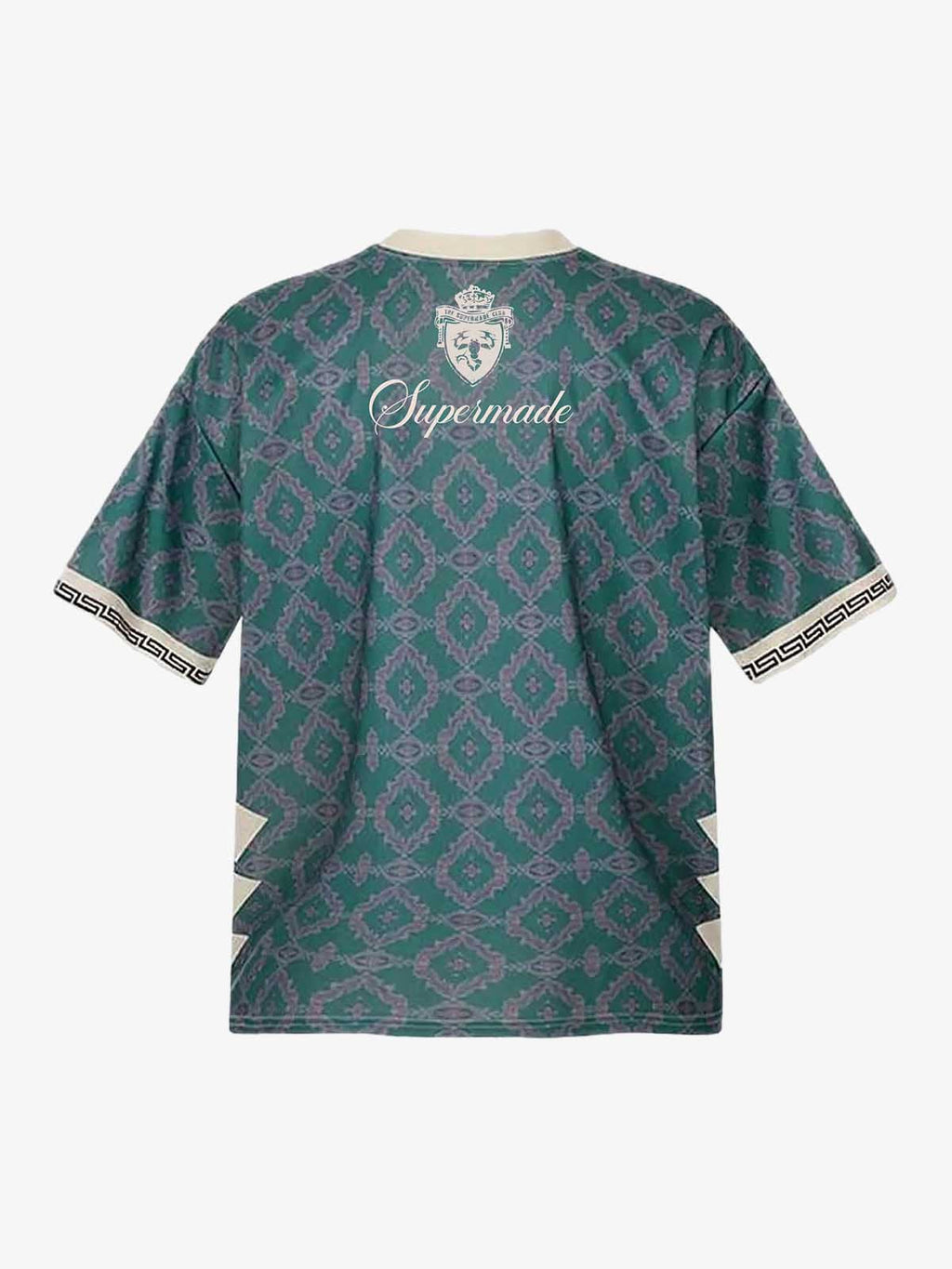 Retro Baroque Pattern Jersey T-Shirt