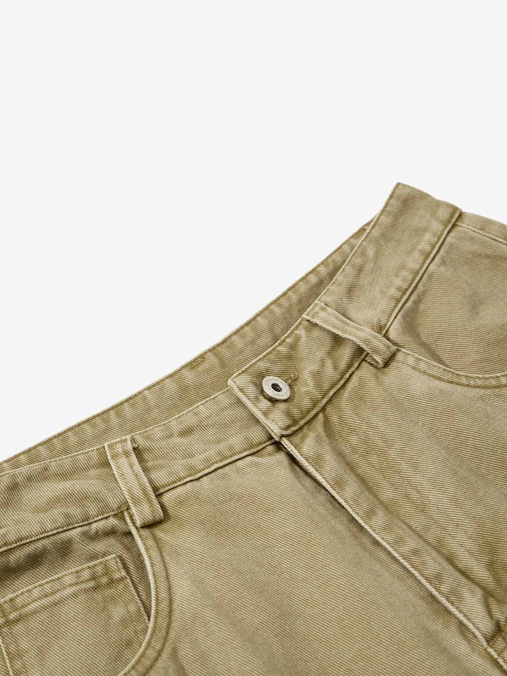 Street Detachable Belt Baggy Pants