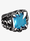 Gothic Claw Stone Open Ring