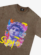 David Sculpture Vibrant Graffiti Art T-Shirt