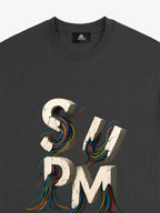 SPMD Letter Cable Graphic T-Shirt