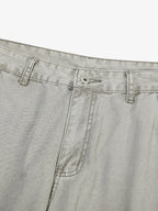 Patchwork Multi-Pocket Workwear Casual Machete Pants