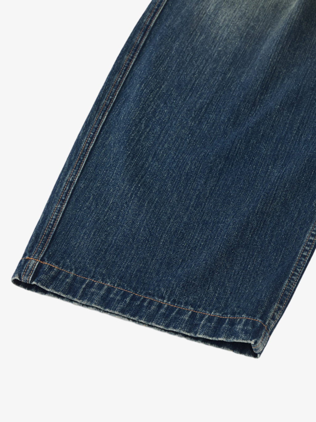 Vintage Pleated Fade Baggy Jeans