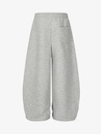 Leopard Stripe Charm Wide Leg Drawstring Sweatpants