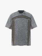 Panel Stitch Cotton T-Shirt