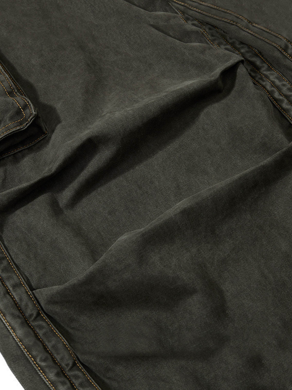 Washed Safety Pin Graphic Cargo Pants