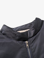 Minimalist Zip Bomber Jacket