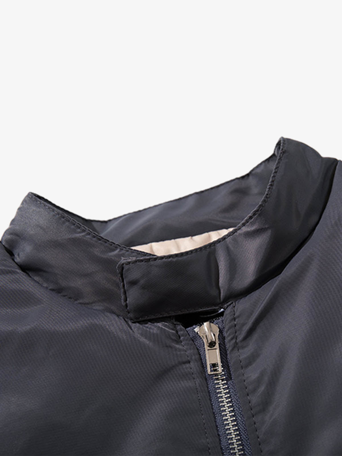 Minimalist Zip Bomber Jacket